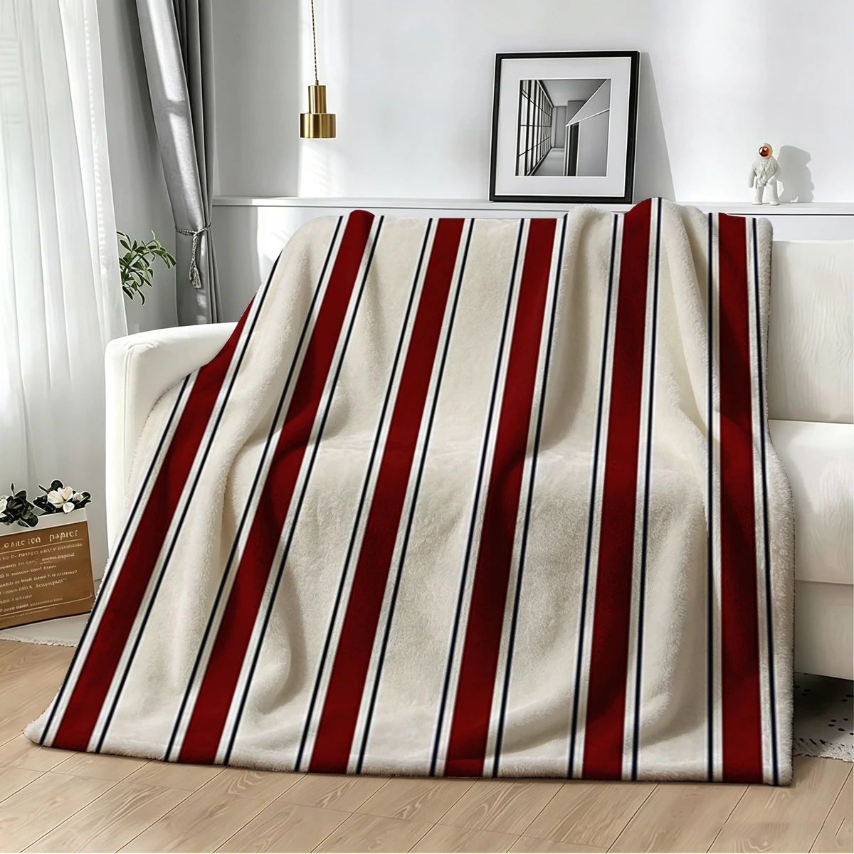Dreamy Motifs Flannel Blanket Warm Soft Halloween Christmas Couch Warm Cozy Decorative Decor Gift for All Season