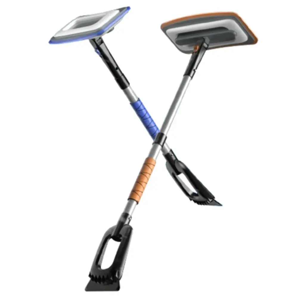 Scalable Design Car Snow Shovel Removable Rotate Car Glass Snow Remover ABS Cleaner Tool Car Winter Ice Scraper Home