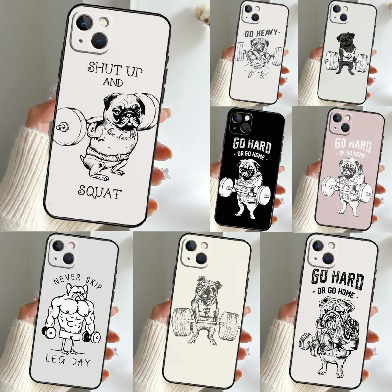 Funny Pug Lift Gym … - image