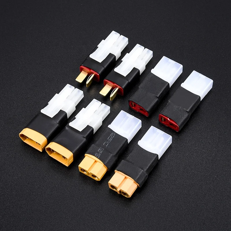 

30PCS Tamiya XT60 Adapter Male To Female Converter For RC Aircraft Lipo Battery With Deans Connector Electrical Toys Accessory P