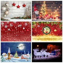 Christmas Livingroom Backdrops Kids Family Portrait Props Baby Girl Photography Photostudio Xmas Windows Fireplace Background