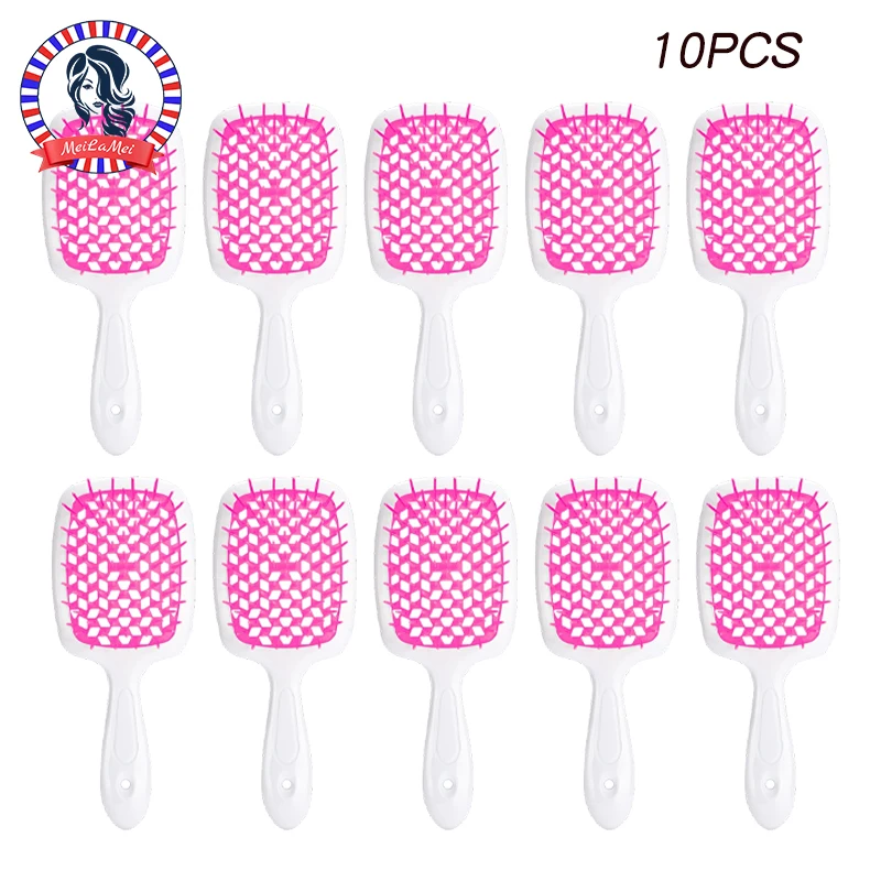 

10/20pc Hair Comb Set Anti Static Scalp Massage Wet Dry Comb Расчески Hair Styling Comb Salon Wig Comb Kit