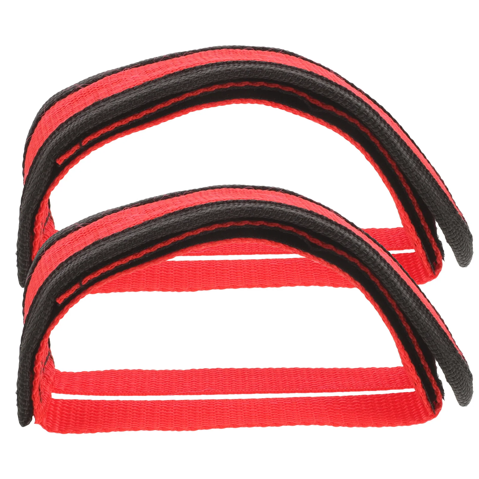 

2Pcs Nylon Adjustable Bike Pedal Straps Wide Non-Slip Sports Toe Straps Exercise Bike Footrest Accessories Pedal Strap