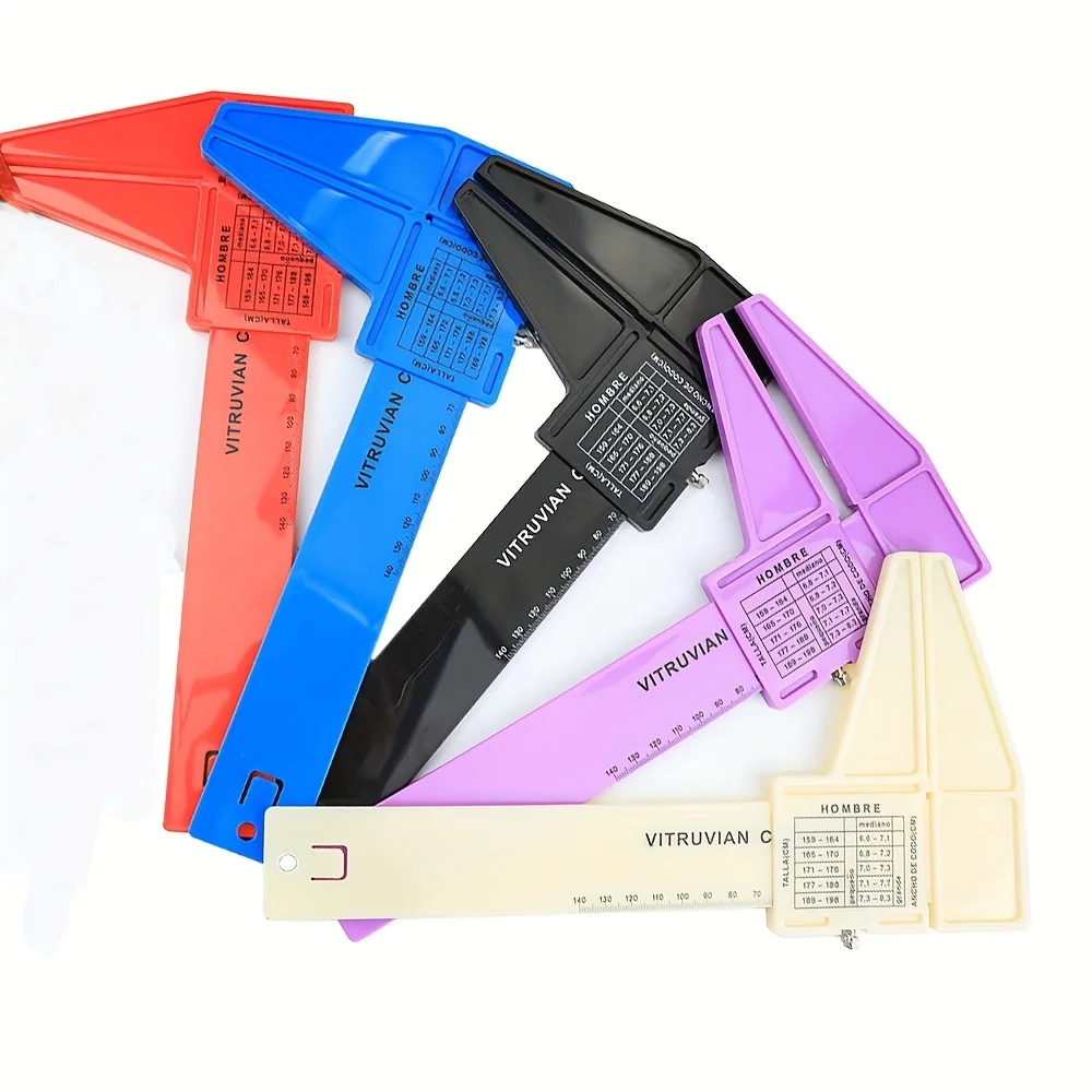 1pcs 0-140mm Plastic Caliper Antropometer Elbow Ruler Caliper Vernier Caliper for Elbow joint ruler
