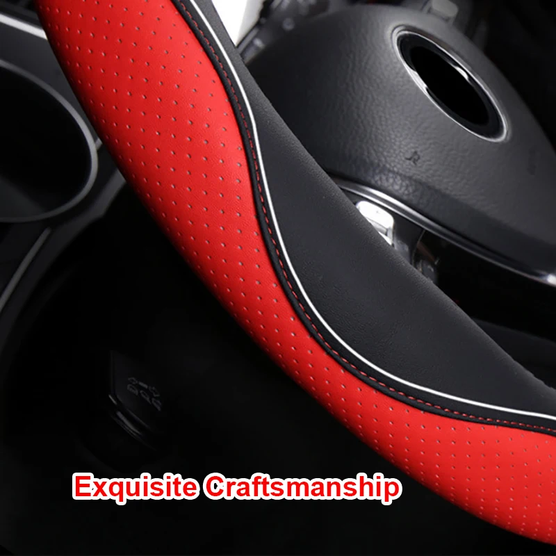 D Type Car Steering Wheel Cover For Opel Combo PCMA Corsa 6 Insignia 2 Grand Sport Mokka GS Line 2020-2022 Astra Grandland 2022 - view 5