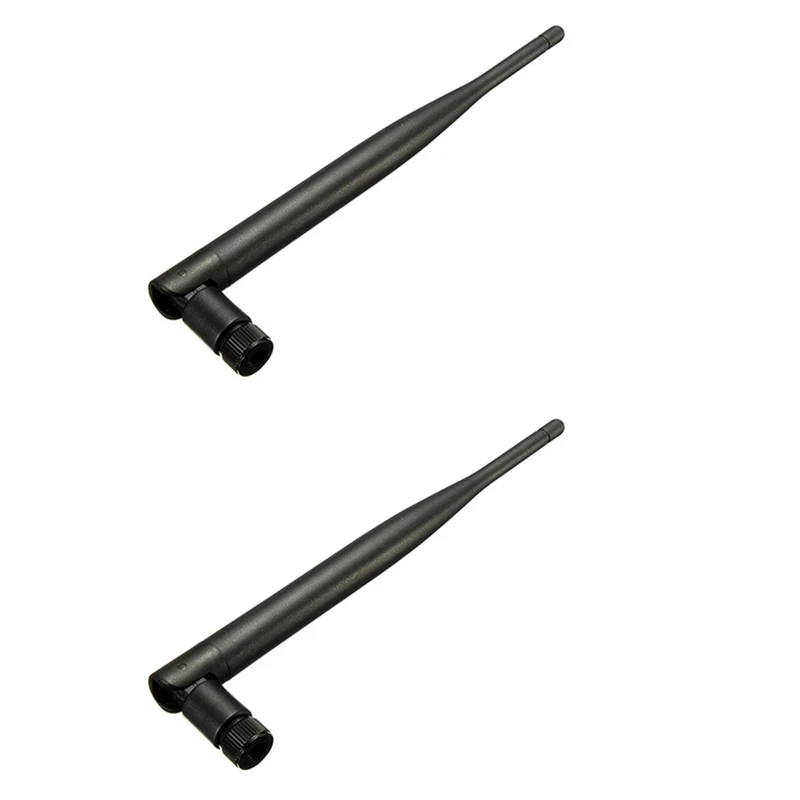 2x 2.4Ghz 5dbi Antenne Booster Wifi Omnidirectionele RP-SMA Wlan Voor Modem Router