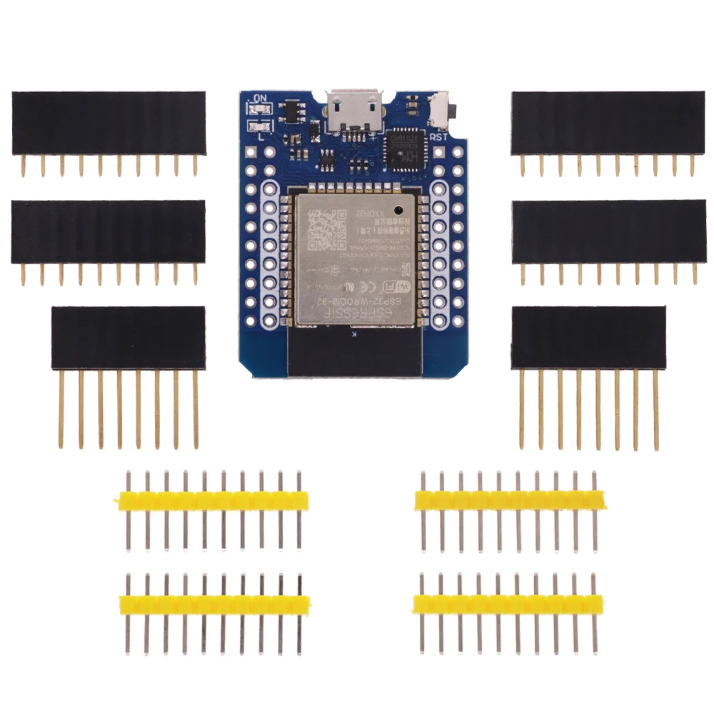 For Wemos Mini D1 ESP8266 ESP32 ESP-32S WIFI Bluetooth CH9102X CH9102 Development Board Module For Arduino With Pins