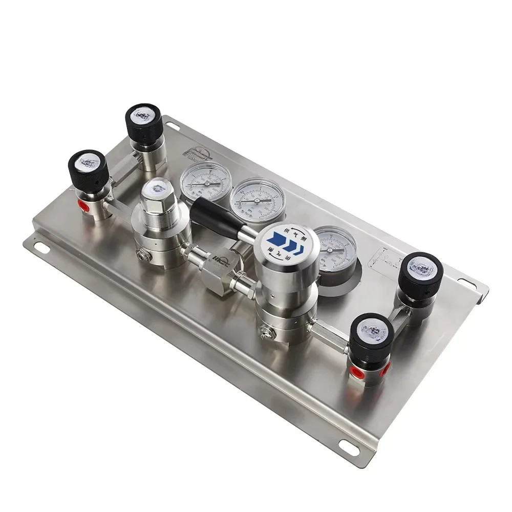 

HCSA0103 Stainless Steel Modular Npt 1/4" F Wrench Type Oxygen Gas Pressure Regulators