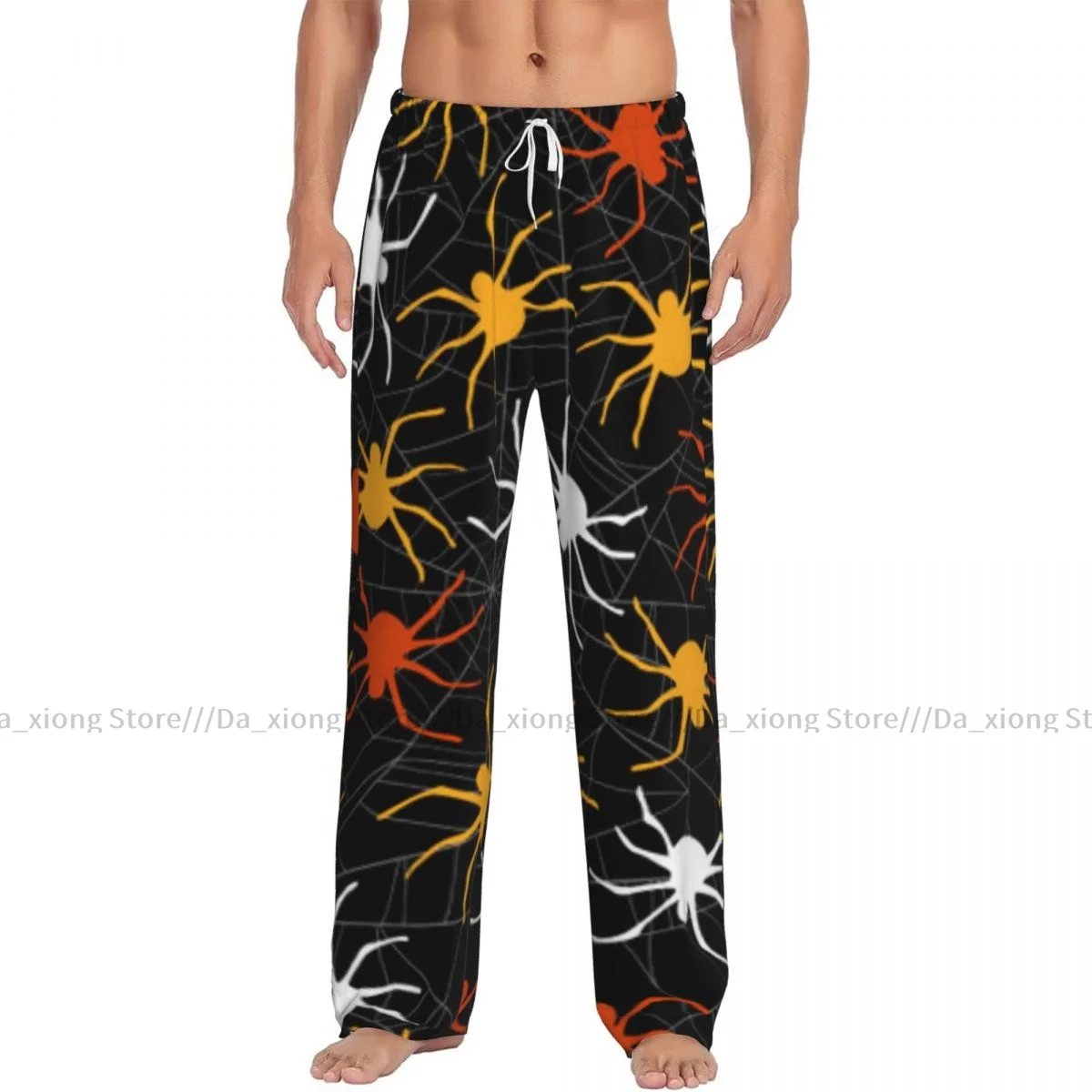 Spiders Pattern Mens Pajamas Pyjamas Pants Lounge Pants Sleep Bottoms