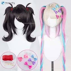 OMG Kawaii Angel-chan Ame-chan Cosplay  KAngel Ame Cosplay Wig Heat Resistant Synthetic Hair Wigs + Wig Cap