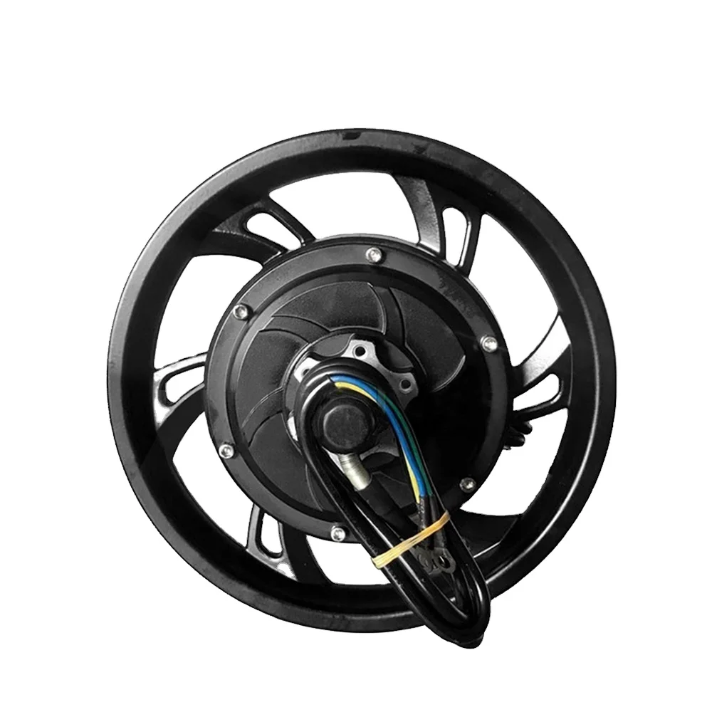 

12 Inch Hub Motor 52V60V72V120V 2000w 3000w 3500w 50-120km/h Open Size 125MM Brushless High Speed Motor