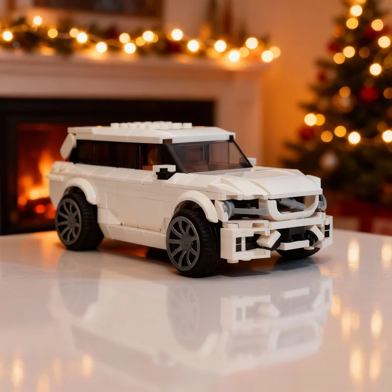 

Набор строительных блоков MOC «Городские чемпионы» (396 деталей), модель Volvo, архитектурный конструктор, рождественский подарок, развивающая игрушка DIY, креативный конструктор для детей