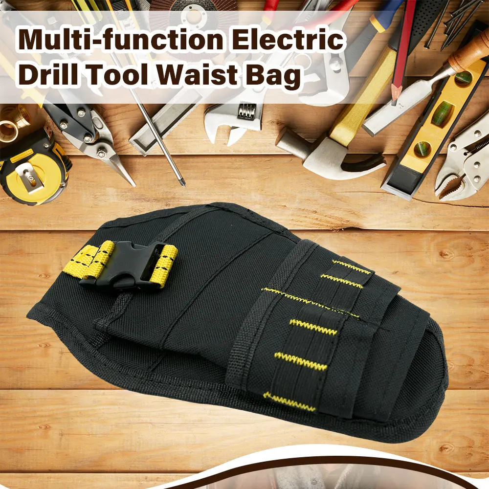 

Портативная сверхмощная кобура для дрели, сумка для инструментов электрика, патрон для дрели, ремень для хранения, карман для аккумуляторной дрели, профессиональная сумка для инструментов