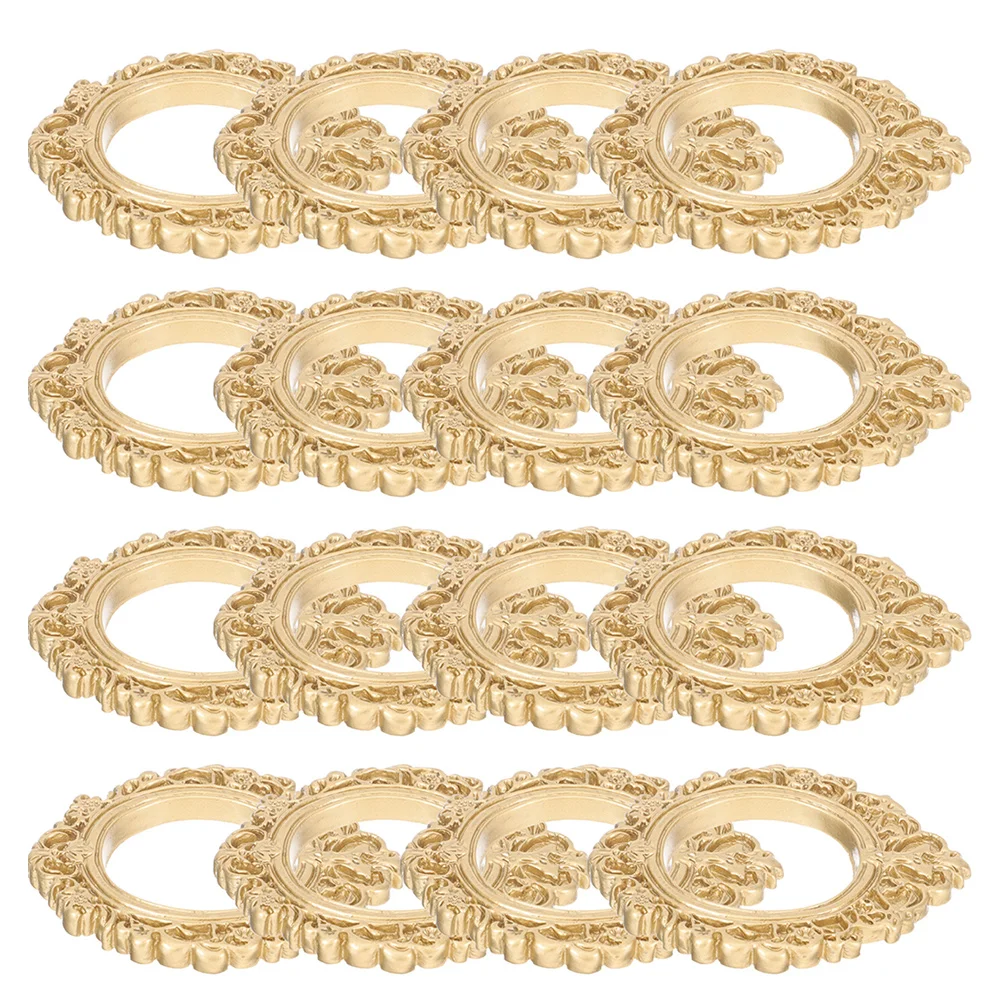 

20 Pcs Retro Angel Tree Photo Frame Picture Frames Mini Vintage for Photos Golden Resin