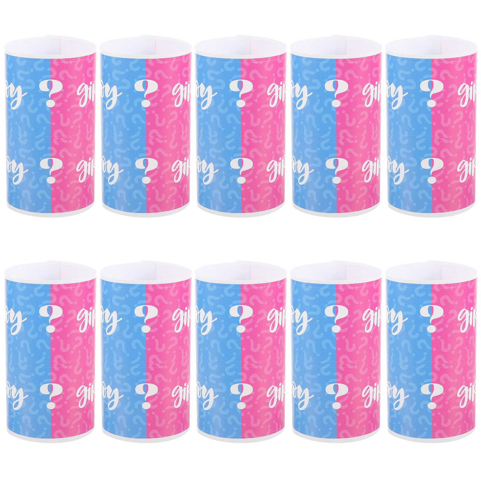 

10Pcs Baby Shower Water Bottle Sticker Gender Revealing Party Decorations Baby Boy Girl Bottle Sticker Gender Party Decor