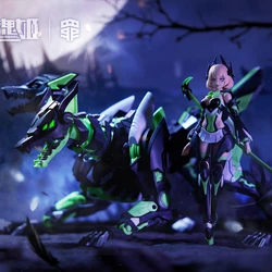 Ms General Sin Envy Action Figure Assembly 1/10 Mecha Girl Mobile Suit Noctilucent Original Assemble Customized Model Toys