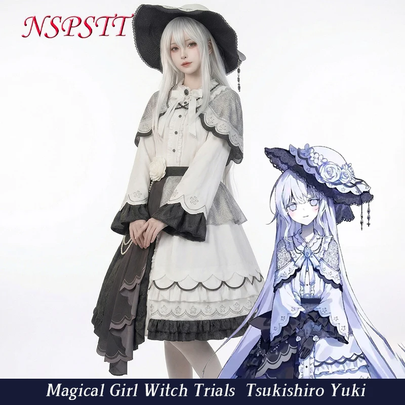 Disfraz De Cosplay De Tsukishiro Yuki De Magical Girl Witch Trial, Conjunto Completo Para Fiesta De Halloween — -36%, 42.69€ Coupon, from 72.69€ – 36% descuento – €72.69