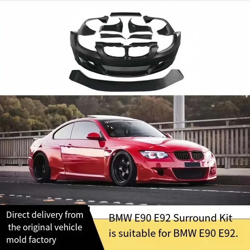 Suitable for the 3 Series E90 E92 E93 Models Upgrade and Modify with the Rocket Rabbit Wide-body Body Kit and Exhaust System
