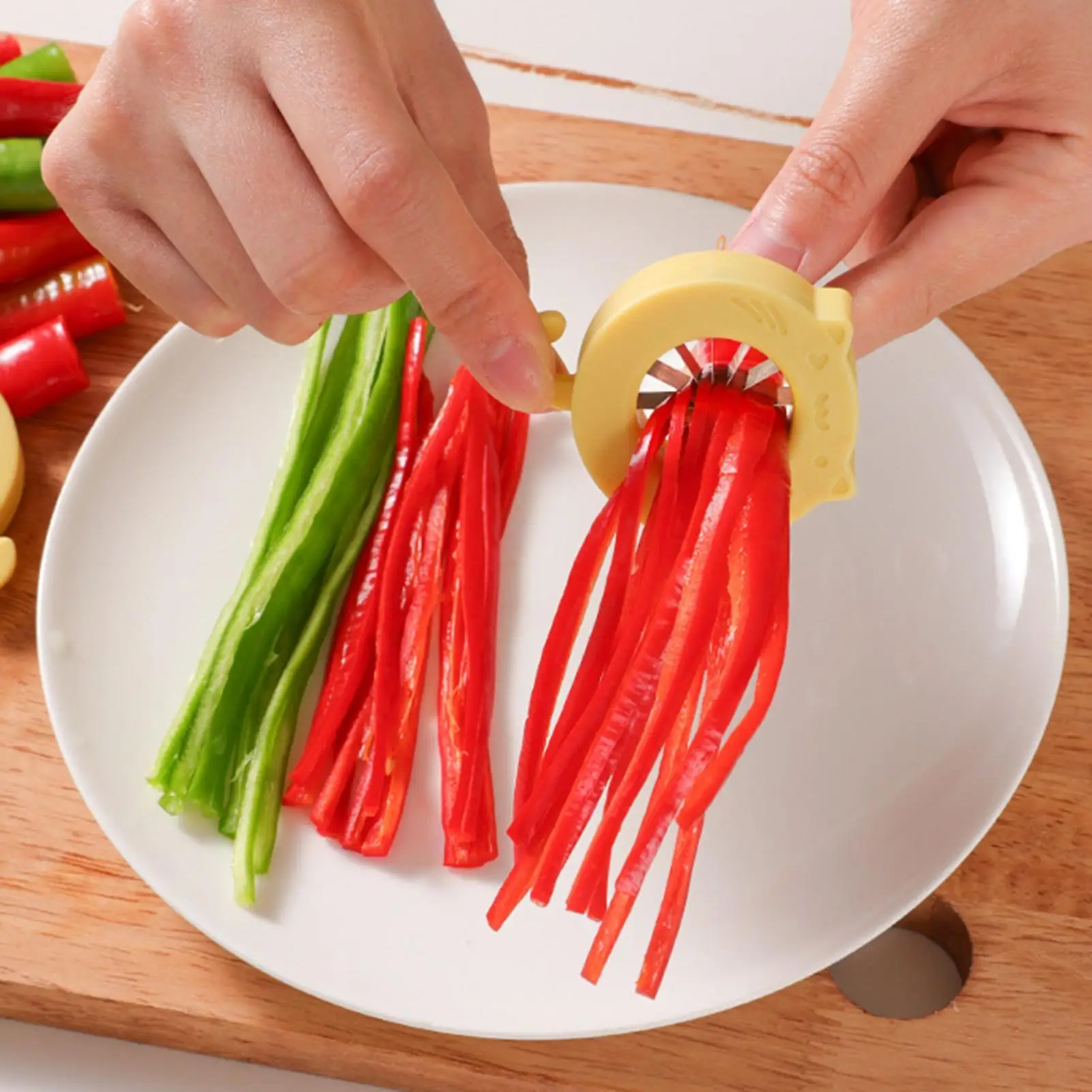 

Scallion Cutter Scallion Silk Cutter Kitchen Gadgets Tool Shredding Professional Chopper For Chef Dining Salad Silk Meal Prep