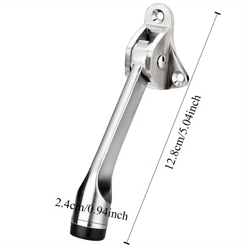 قطعة واحدة من سدادة الباب المصنوعة من الفولاذ المقاوم للصدأ: حافظ على أبوابك آمنة مع توقف بابنا المنسدلة! للمحلات التجارية والمتاجر والفنادق
