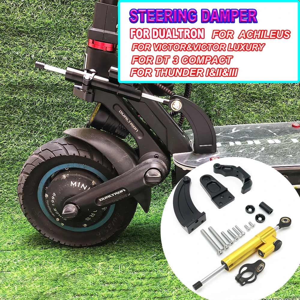 Electric Scooter Accessories Directional Steering Stabilization Damper Bracket Kit For Dualtron Victor Luxury Thunder Compact