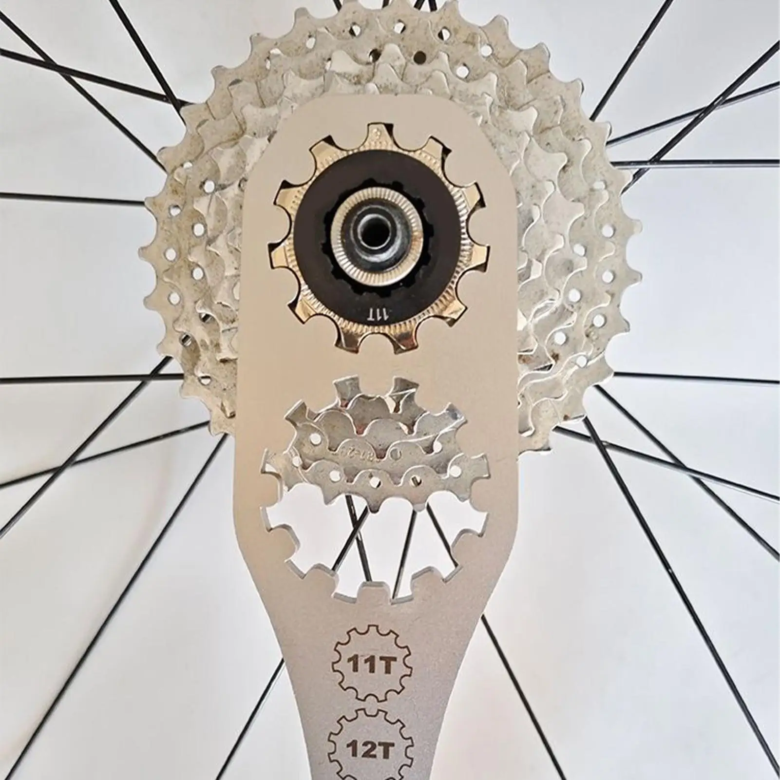 أداة إزالة العجلة الحرة لركوب الدراجات، مزيل سحب مدمج دقيق، كماشة كاسيت محمولة للعائلة والمنزل والمرآب الداخلي والخارجي