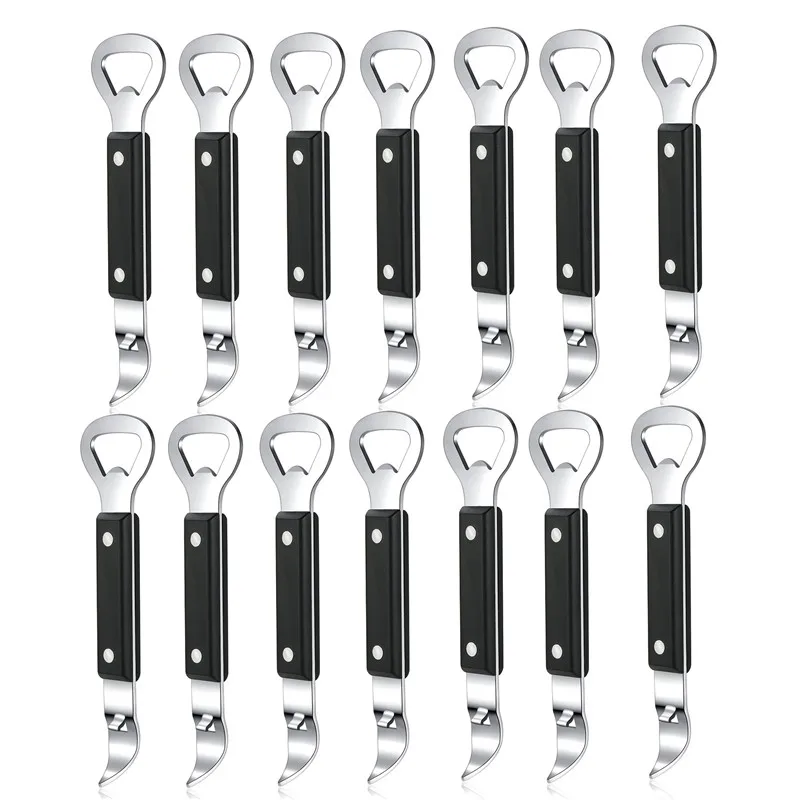 120pcs Can Punch Bottle Opener, Manual Stainless Steel Can Opener，Open beer bottles and open cans