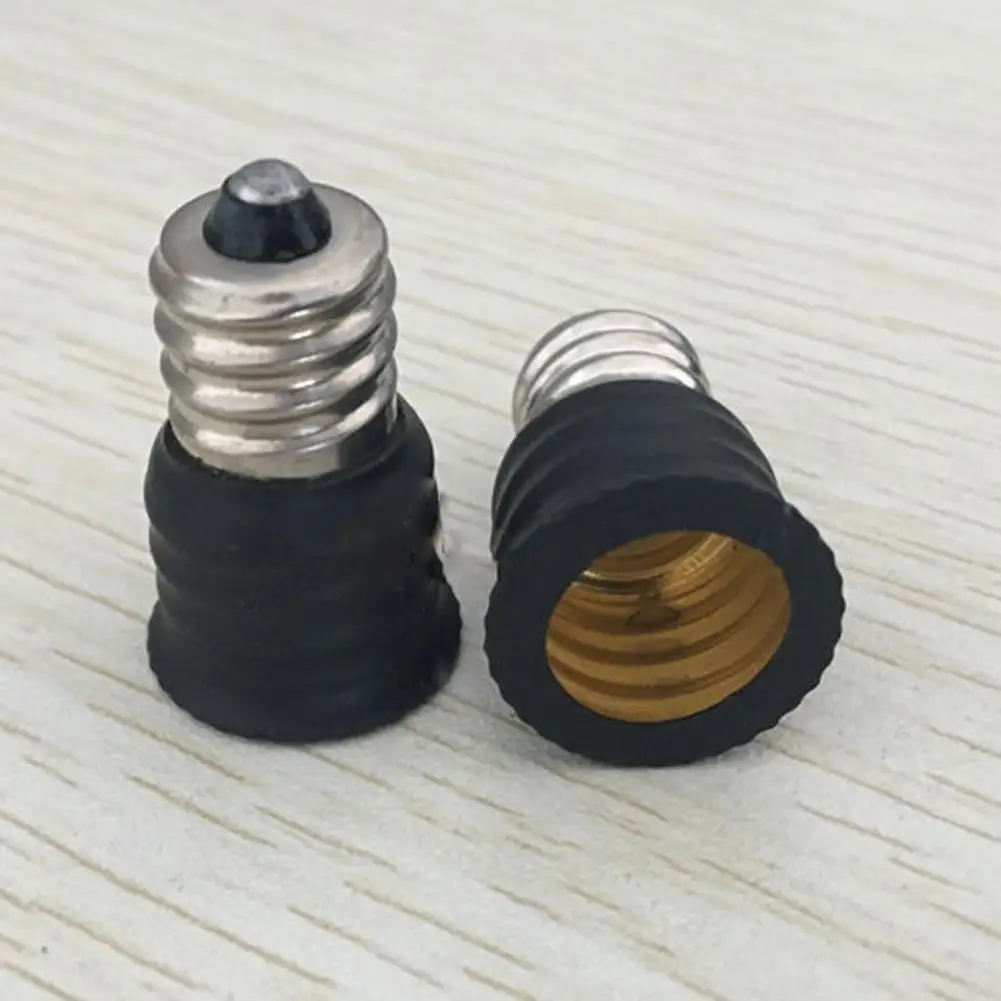Support de lampe convertisseur E12 à E14, base d'ampoule LED, accessoires d'éclairage de haute qualité