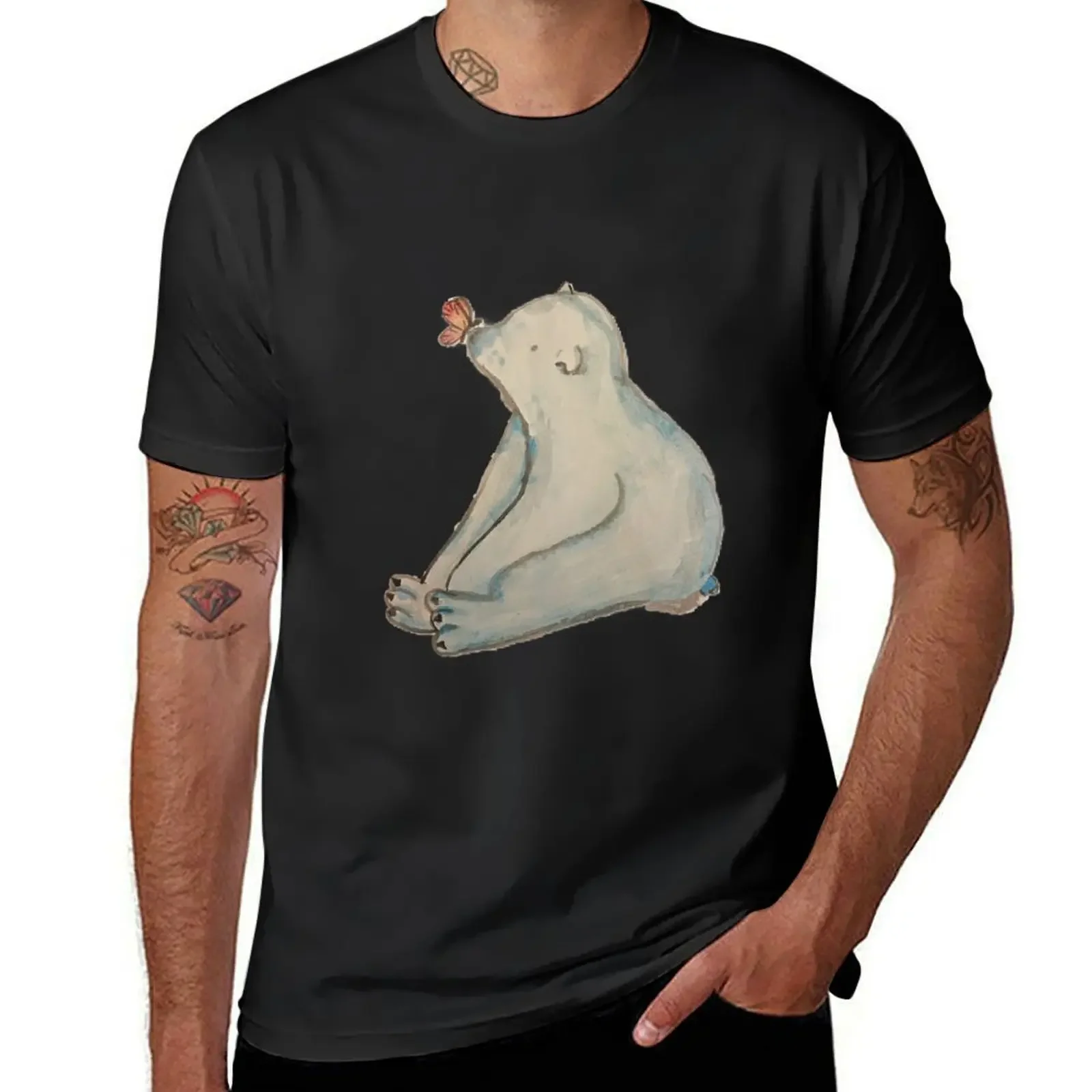 

Cute Polar Bear T-Shirt rapper graphic tees boys whites shirts graphic tee mens graphic t-shirts big and tall