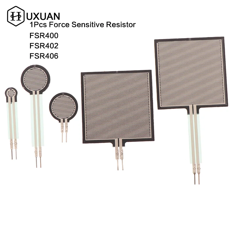 

FSR400 FSR402 FSR406 Force Sensitive Resistor 0.5 Inch For Arduino Compatible Force Sensing Resistor