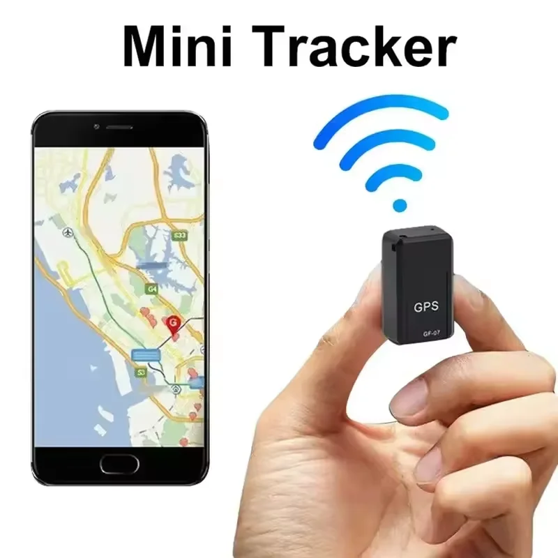 Mini GF-07 GPS Tracker Car Bike Bicycle Pets Children Real Time Tracking Positioner Strong Magnetic Anti-lost Locator ﻿