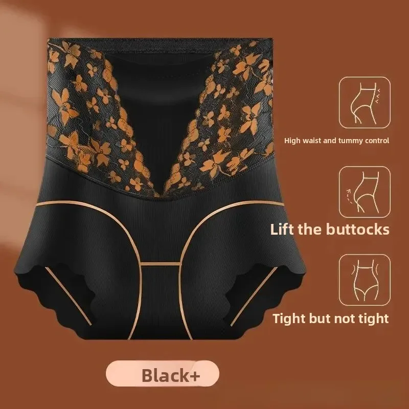 Женское нижнее белье с высокой талией после родов, контроль живота, красивые брюки для моделирования тела, тонкий летний материал, внутренняя одежда