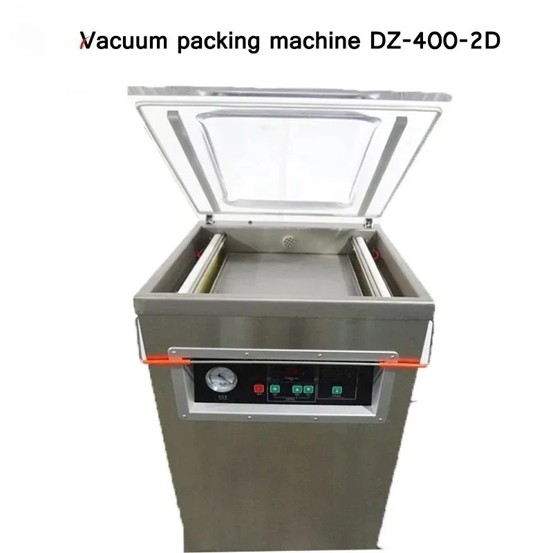 DZ-400-2D  Automatic Desktop  Sealer Food Packaging Machine  Packager Wet and Dry Dual-use  Machine