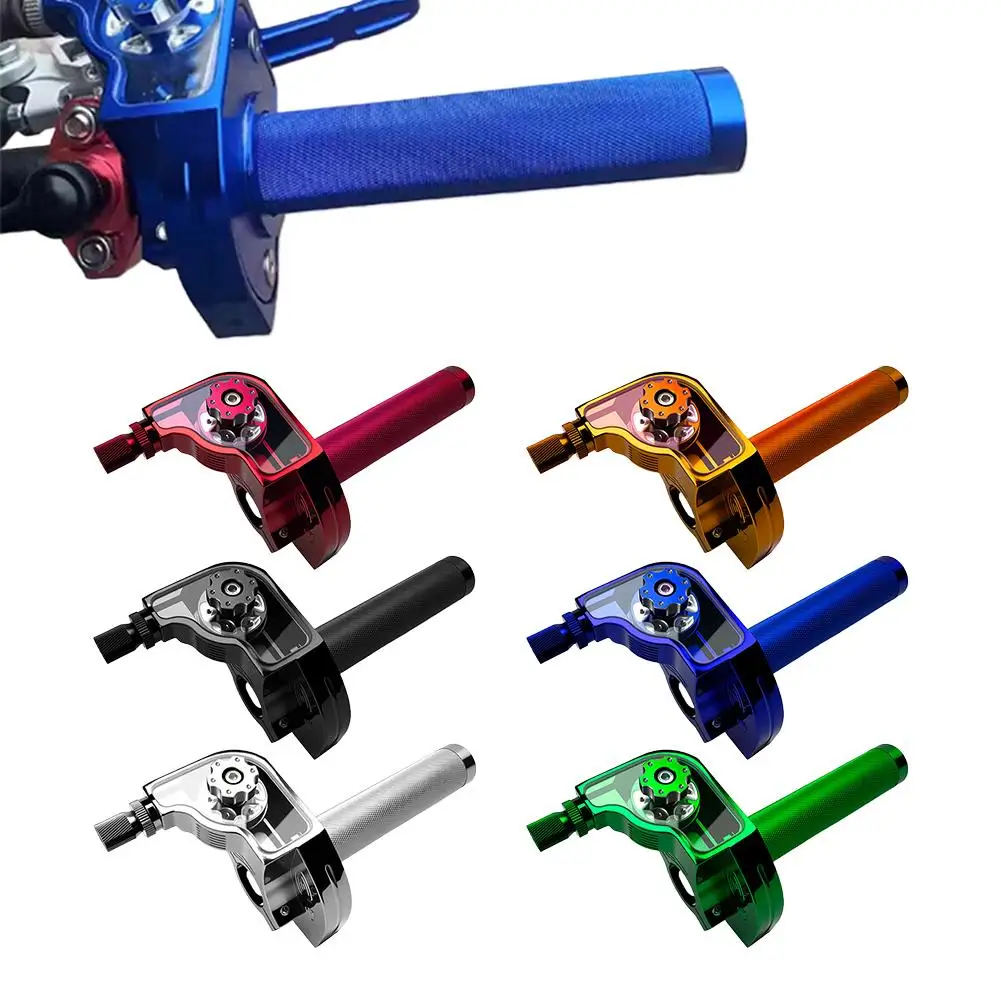 Motorcycle Handlebar Twist Grip - CNC Aluminum