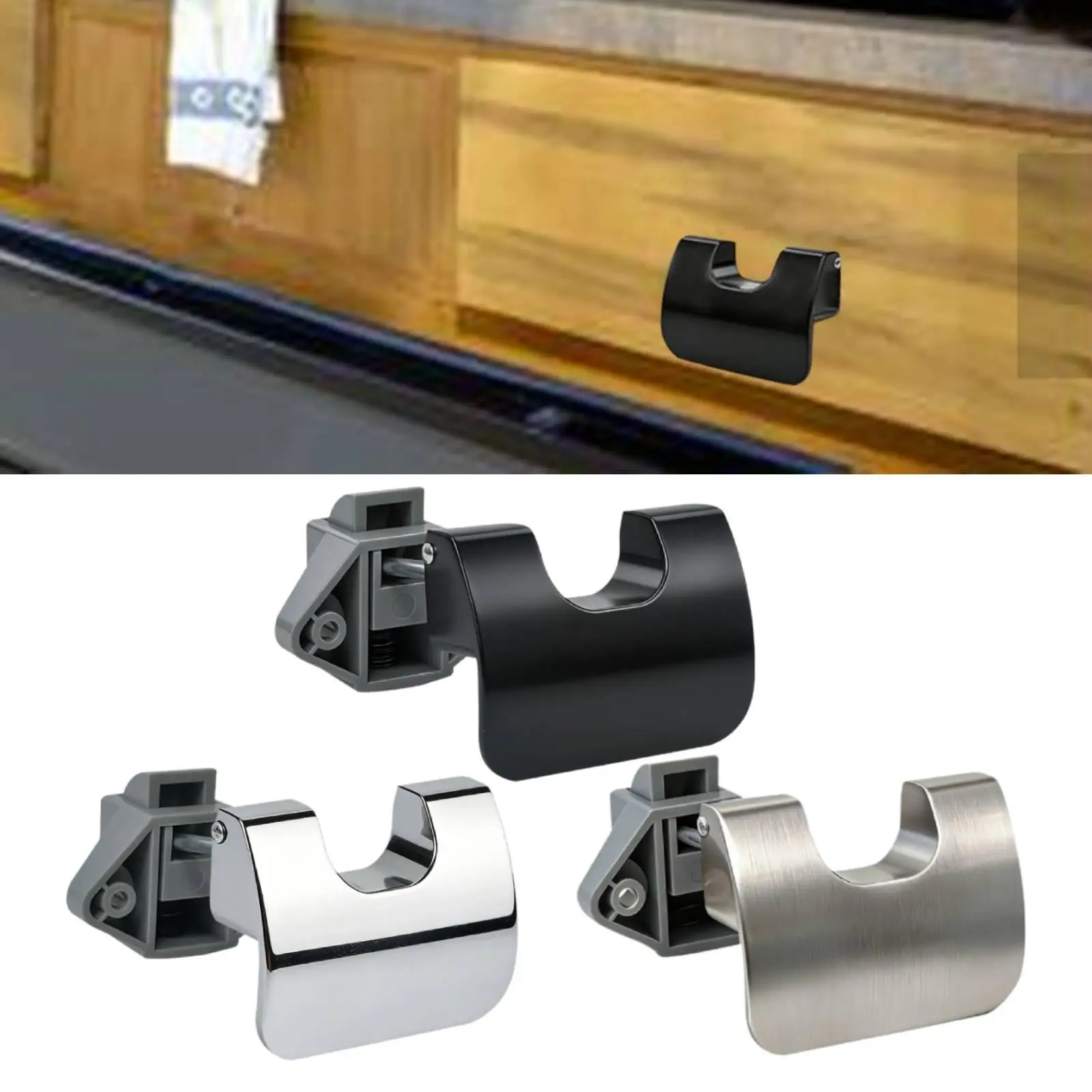 

RV Handle Lock Cabinet Drawer Knob Easy Install Premium Heavy Duty Metal Security Hardware for Office Home Trailer