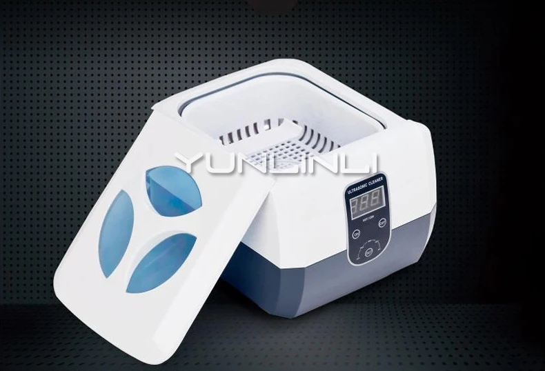 Household Ultrasonic Cleaner Glasses/Jewelry/False Teeth Ultrasonic Cleaning Machine Mini Ultrasonic Washing Unit