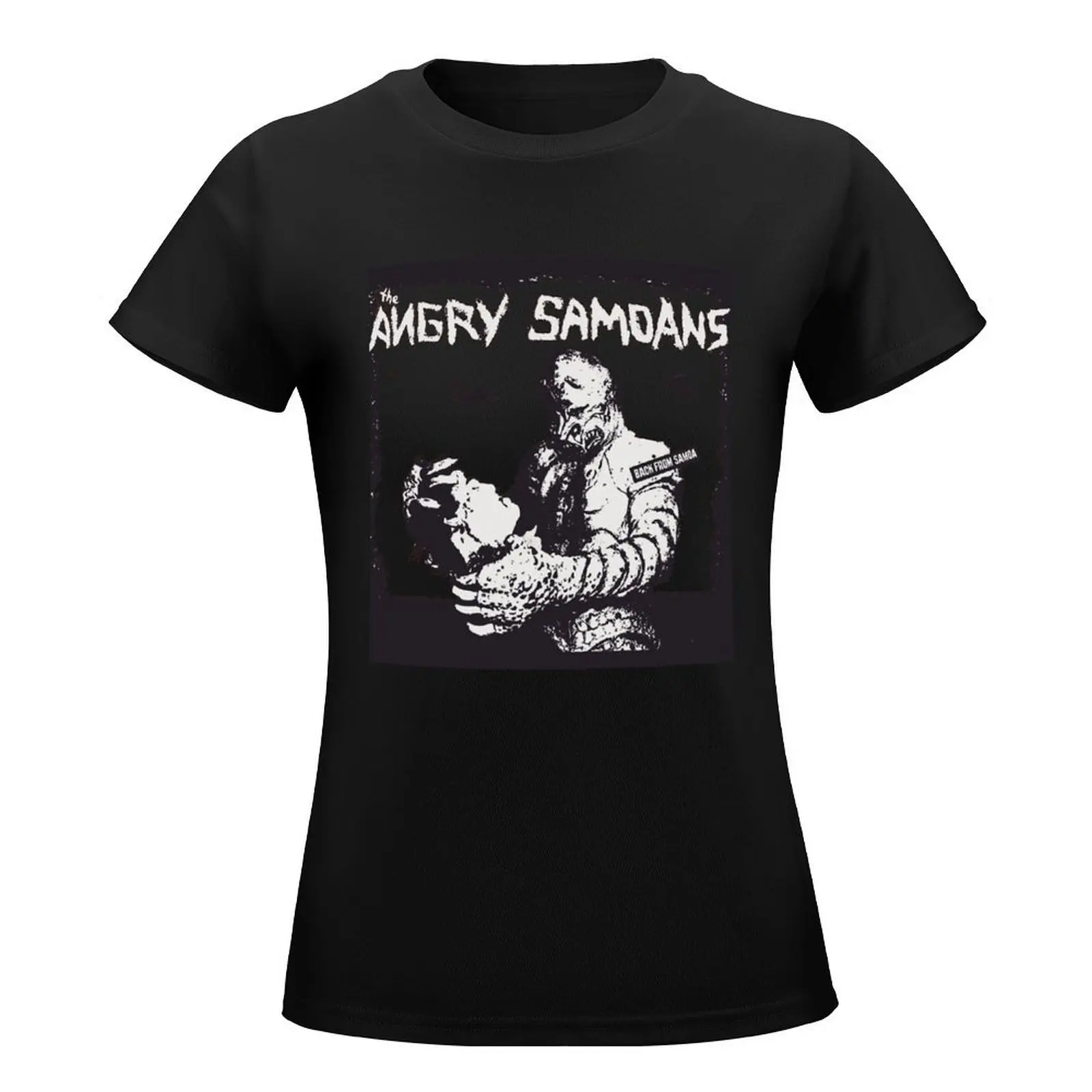 The Angry Samoans Classic T-Shirt female korean fashion vintage clothes cropped t shirts for Women