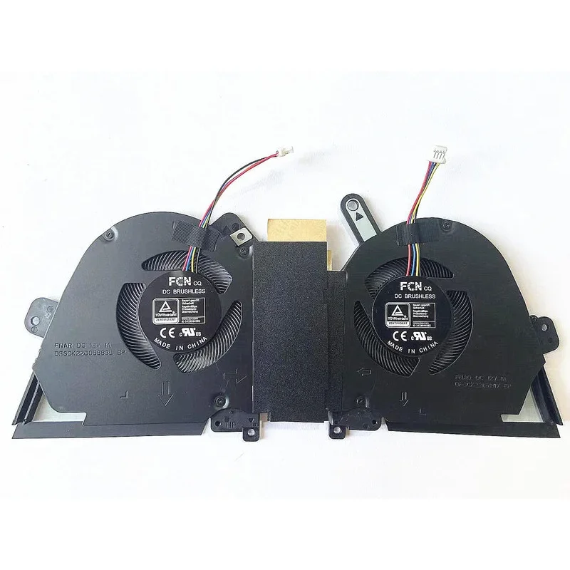 CPU GPU Cooling Fan For Asus TUF Gaming Dash F15 FX516 FX516P Air RTX3070 DC 12V Laptop Cooler Fan