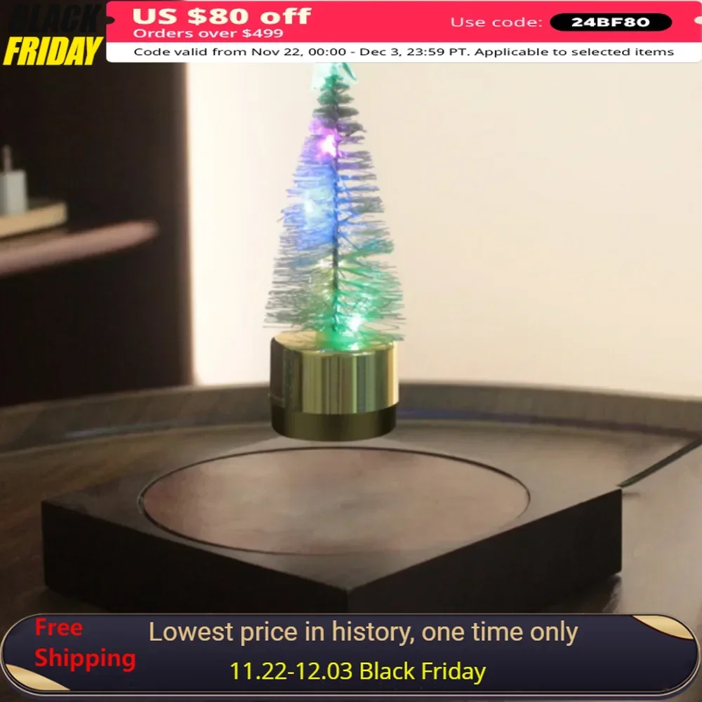 

Floating Christmas tree lights, creative Christmas gifts, and unique decorative tech toys create a wonderful atmosphere