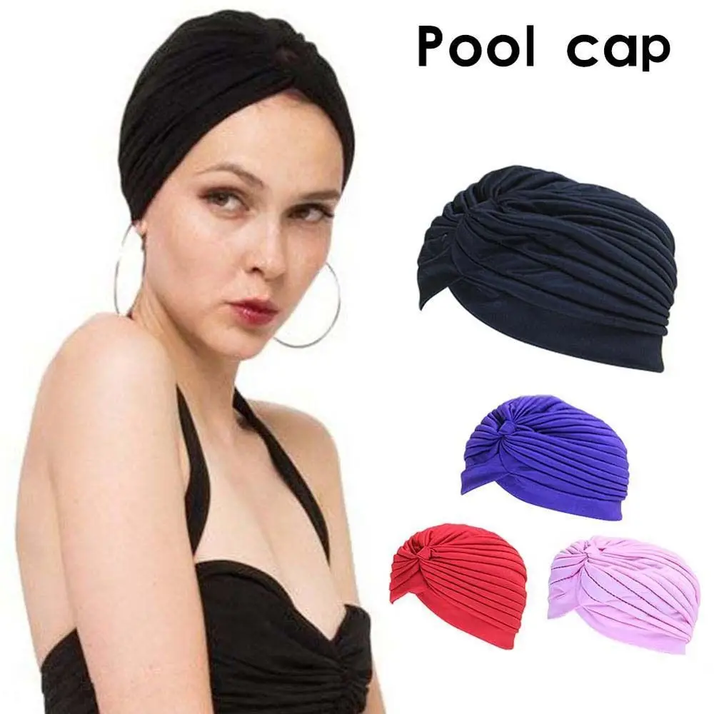 

Winter Warm Headwear Elastic Head Wraps Women Beanies Headbands Indian Muslim Cap Headscarf Muslim Hat Turban Hats