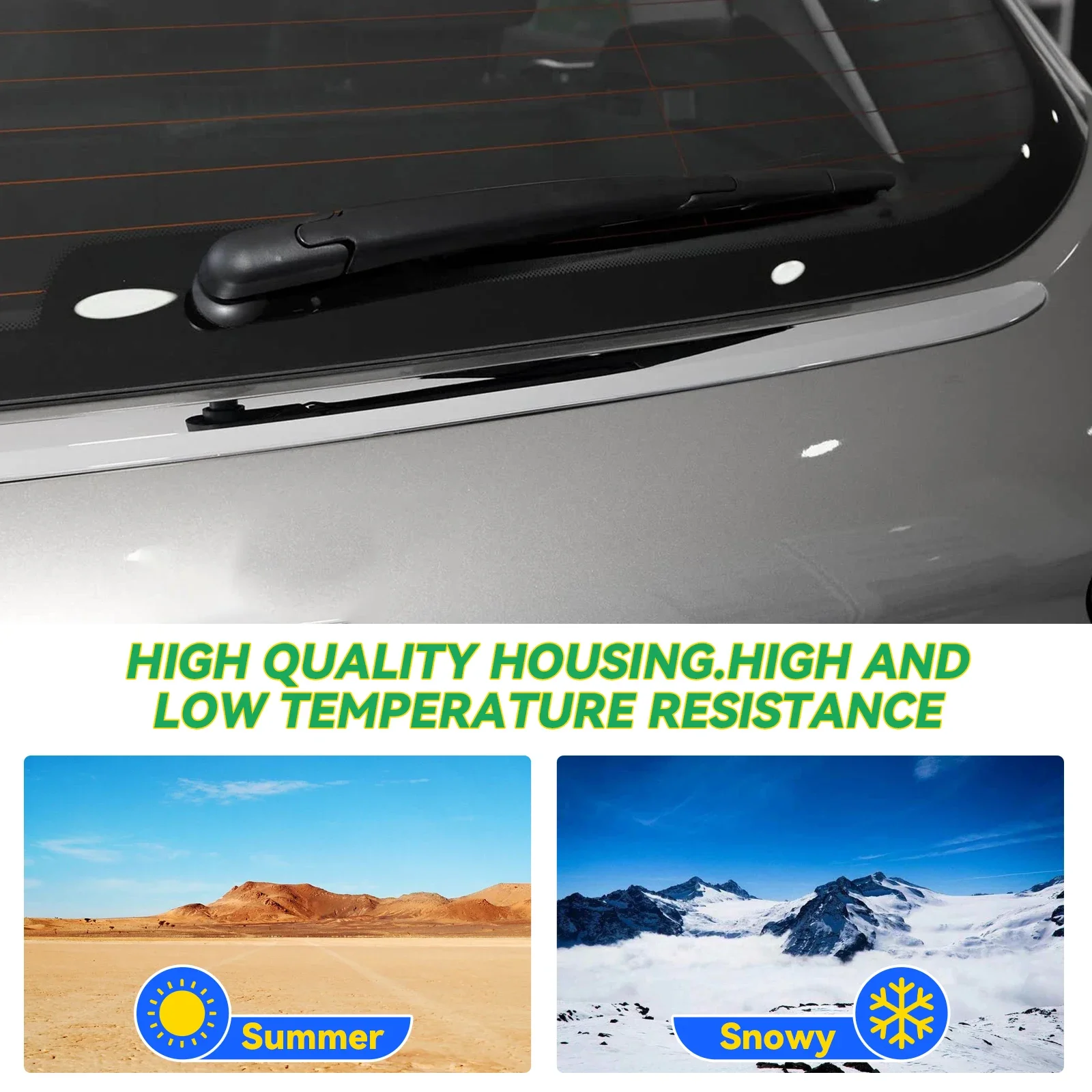 Front & Rear Wiper Blades Set For Peugeot 308 SW Estate T7 2007 - 2013 Windshield Windscreen Window 30"+26"+12" 4