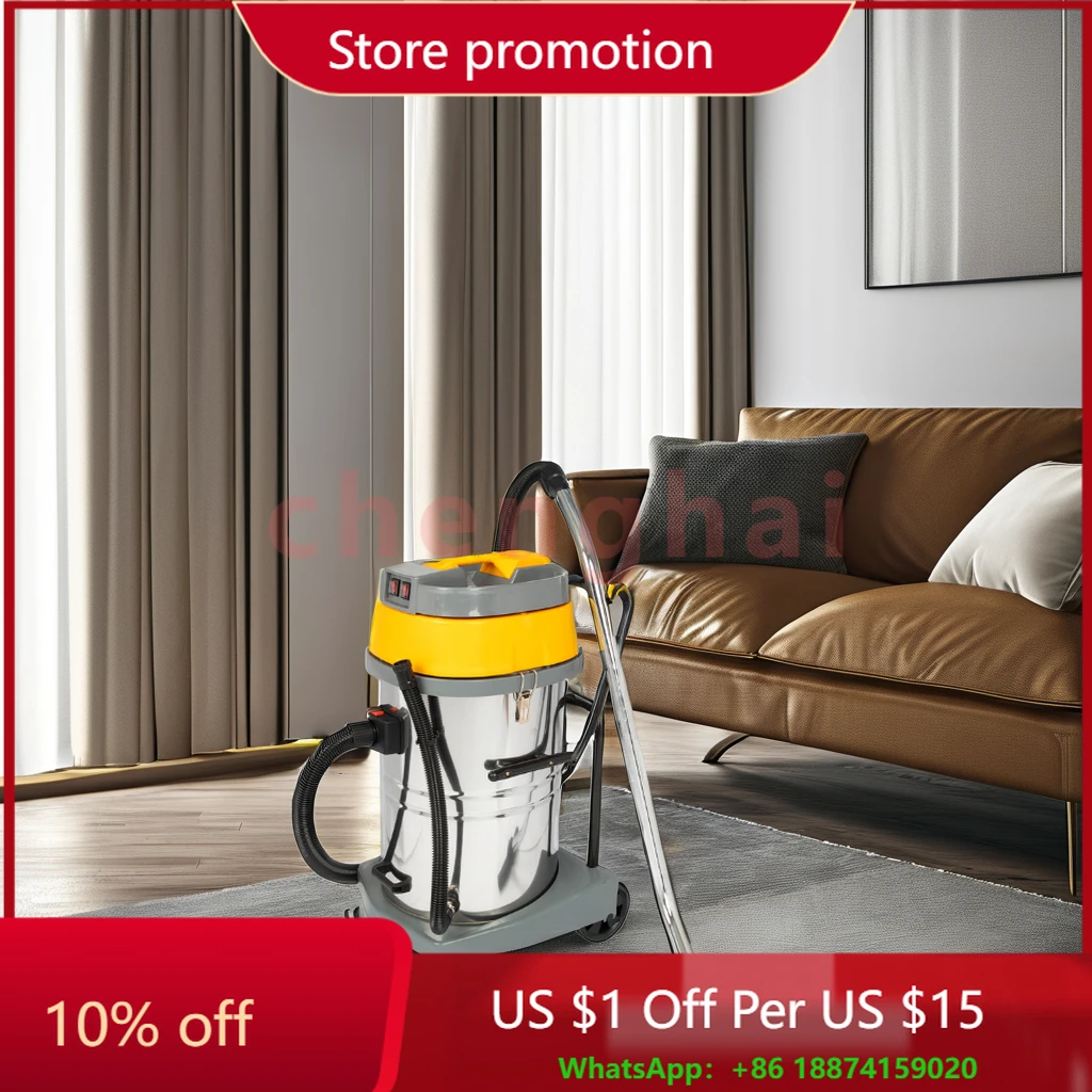 

Wholesale China Supplier 70L Industrial Vacuum Cleaner Dual Motors Superior Performance in Challenging Cleaning Environments