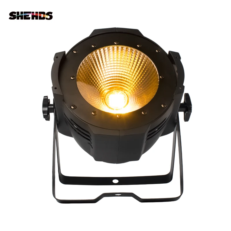 shehds liga de aluminio led par cob stage light iluminacao branca quente e fria concert dj home entertainment dmx512 200w 01