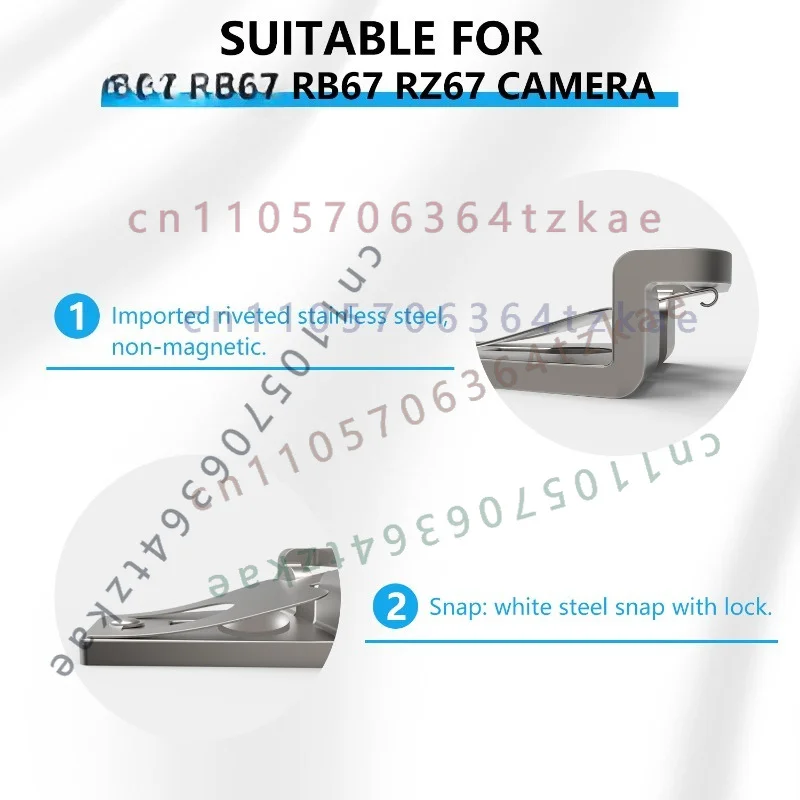 2Pcs Lugs Neck Shoulder Strap Adapter Clips For Mamiya RB67 RZ67 Pro SD Medium Format Film Camera Accessory