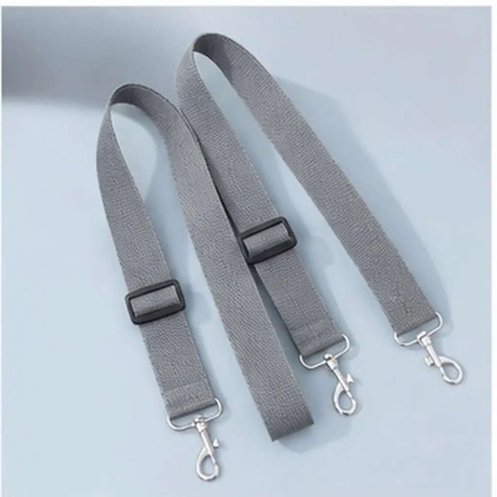 2Pcs Nylon Marching Snare Drum Strap Adjustable Wide Sling with Hook Design for Snare Bass Drums Comfort Fit All Body Types