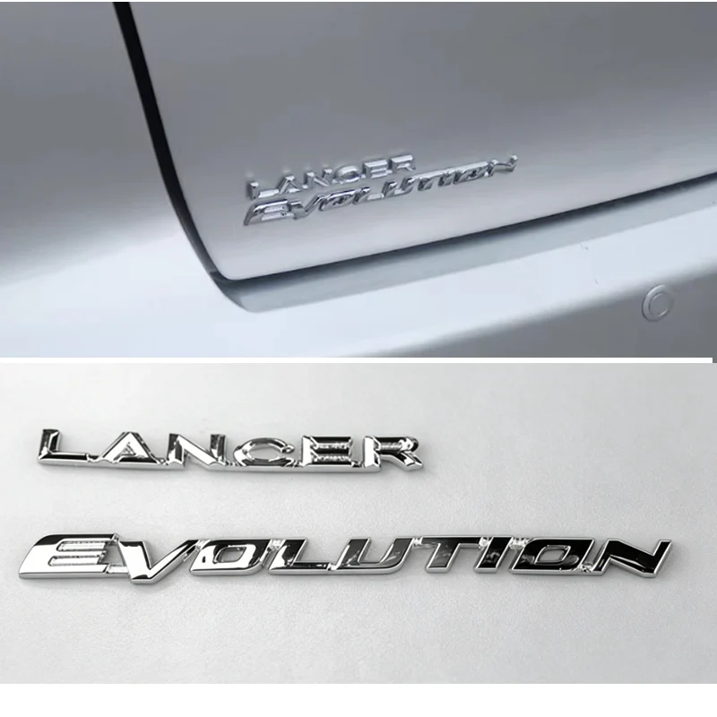 Applicable au logo arrière de la version étrangère du Mitsubishi Wing God Lancer EVOlution, la dixième génération Evo, modification personnalisée.