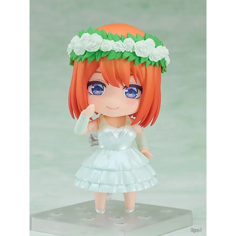 【Spot goods】Nendoroid 2405 Nakano Yotsuba Wedding Dress Ver. The Quintessential Quintuplets Q Version Action Figure Collectible