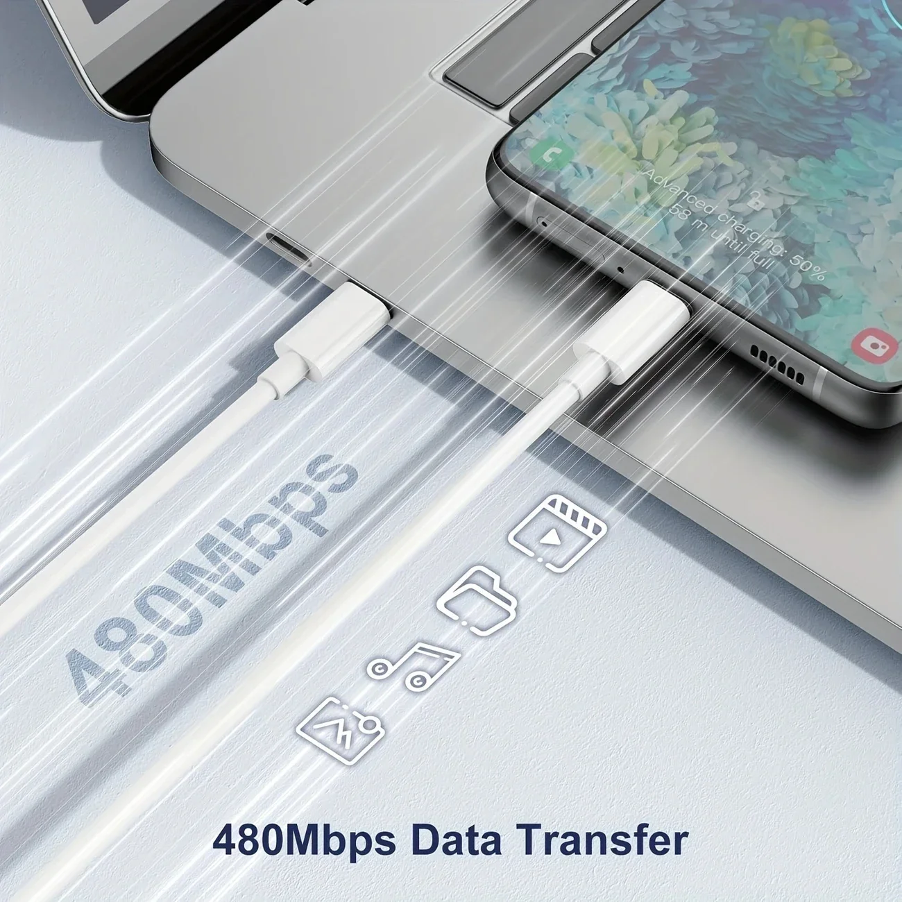 

USB C To USB C Original Phone Charging Cables Type C Fast Charging for IPhone 17 16 15 Pro Max Plus Samsung S24 S23 S22 IPad Air