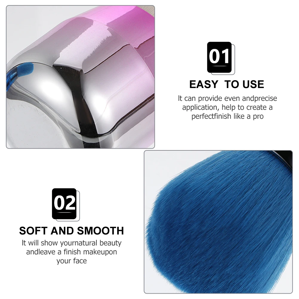 فرشاة أحمر الخدود برأس الفطر لكريم الأساس الناعم، أداة مكياج لتطبيق البودرة السائبة، ملحقات التجميل