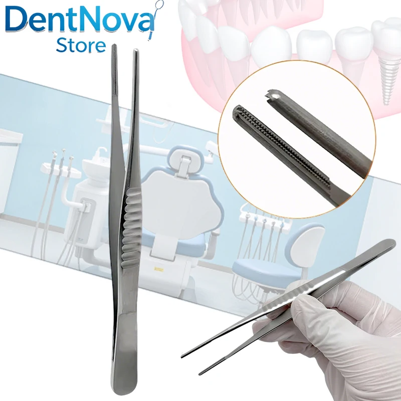 Debakey Atraumatic Tissue Forceps Vascular Surgery Tweezers Autoclavable Medical Instrument